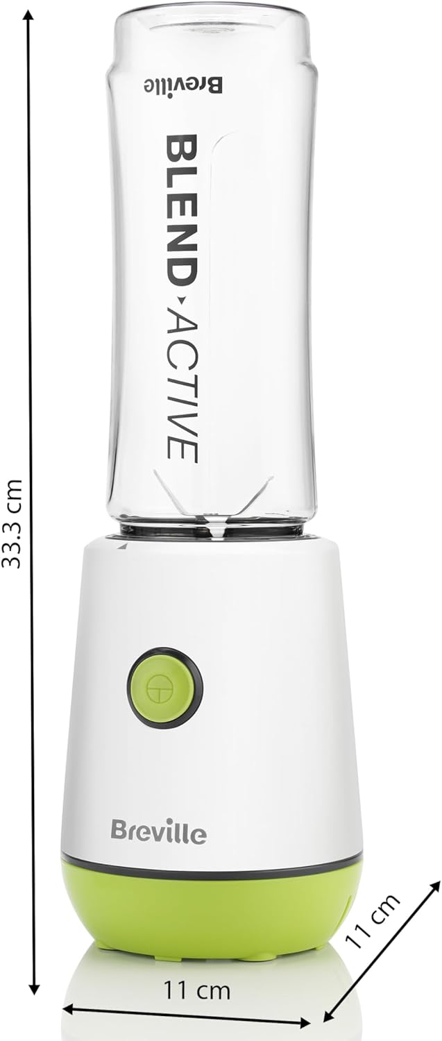 Breville Blend Active Personal Blender & Smoothie Maker | 350W | 2 Portable Blend Active Bottles