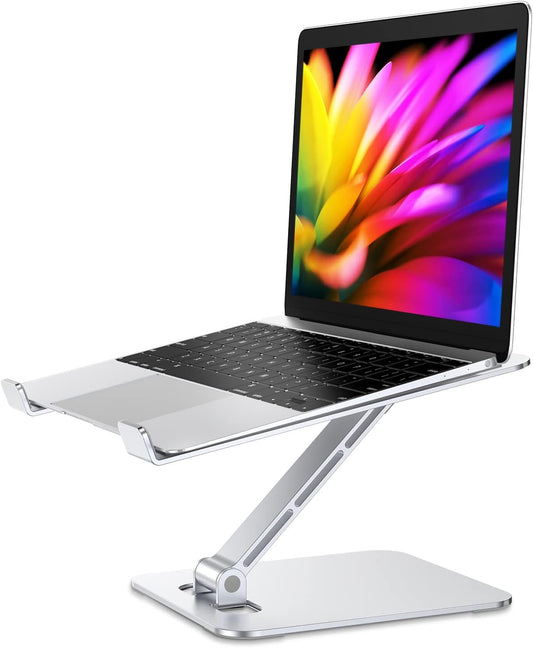 Babacom Laptop Stand, Ergonomic Foldable Computer Stand with Adjustable Height