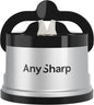AnySharp Knife Sharpener, Hands-Free Safety, PowerGrip Suction, Safely Sharpens All Kitchen Knives