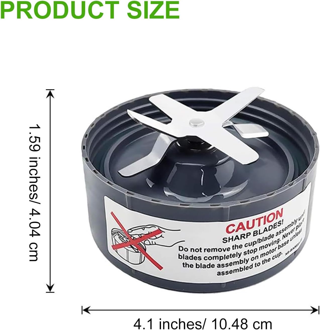 Replacement Extractor Blade, Grey, Fit for NutriBullet 600w / 900w Pro Extctor Blade