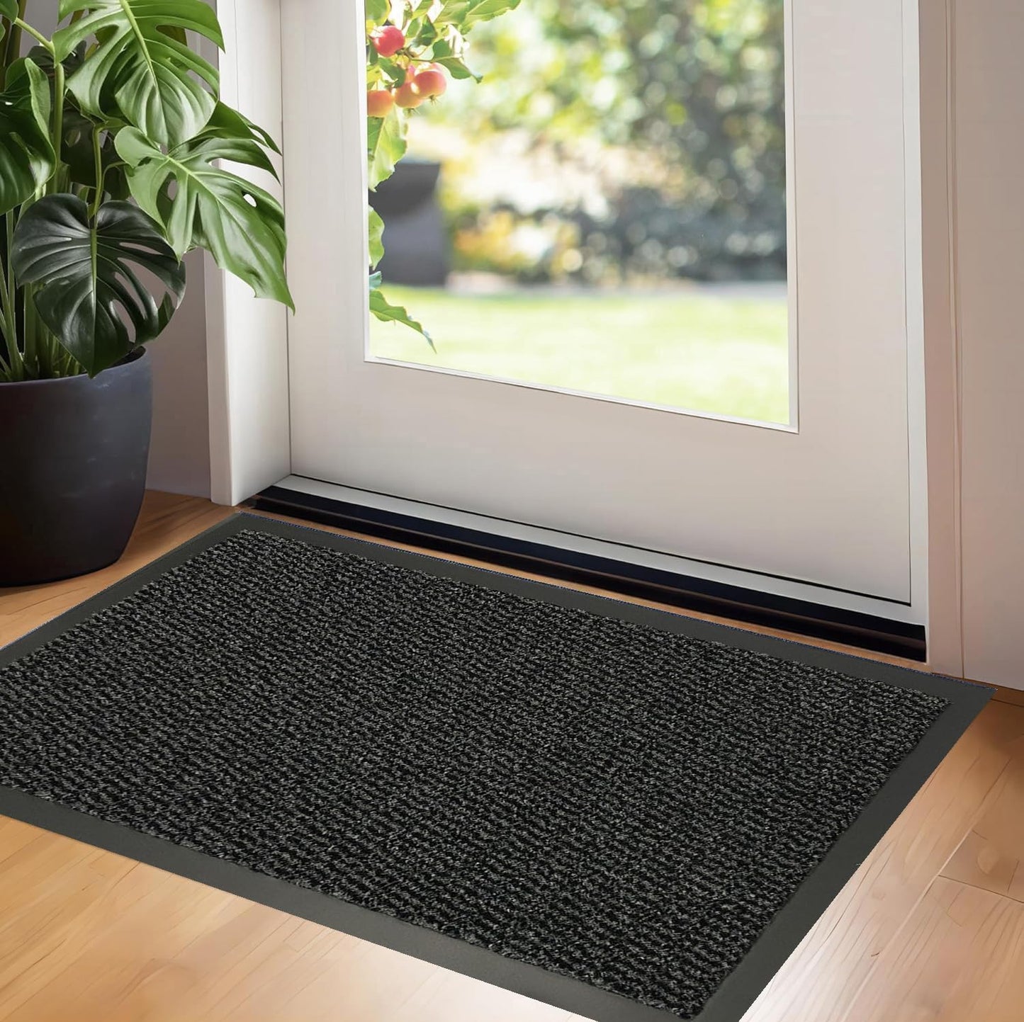 GULLAMBO Door Mats Indoor – Absorbent, Non-Slip Indoor Door Mat for Back & Front Door