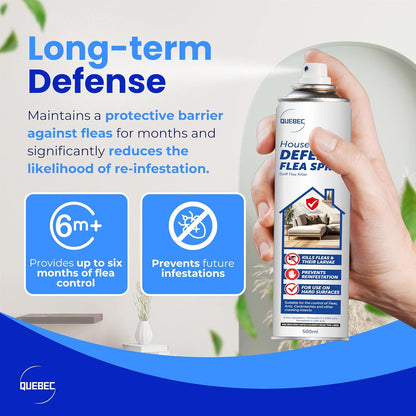 Quebec Household Flea Spray for the Home – Powerful Flea & Pest Control for Home