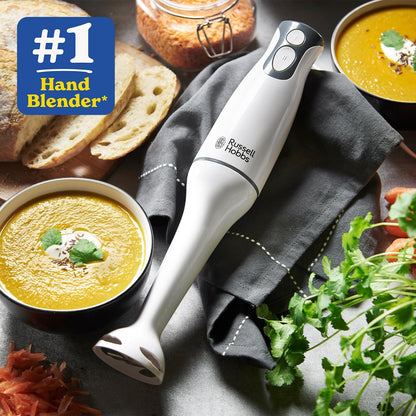 Russell Hobbs Food Collection Electric Hand Blender, 2 Speeds and Pulse Technology