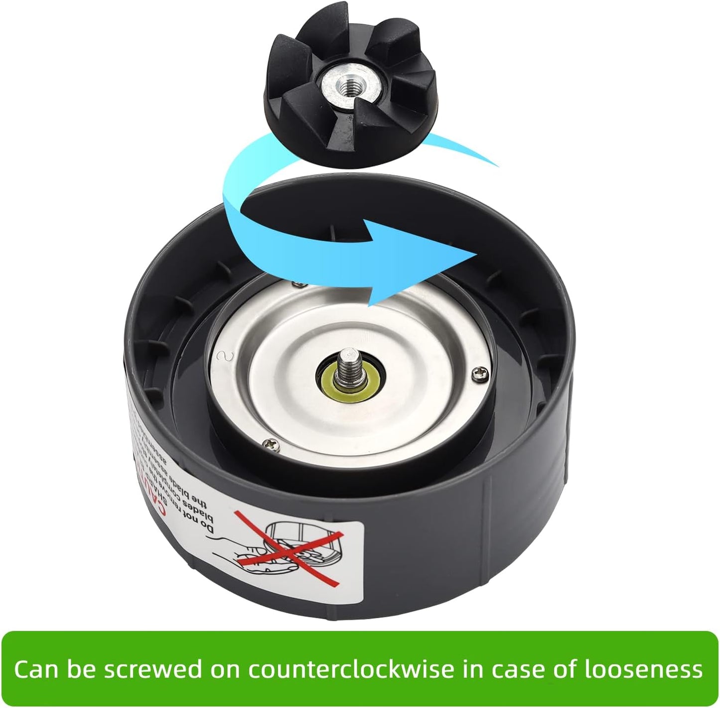 Replacement Extractor Blade, Grey, Fit for NutriBullet 600w / 900w Pro Extctor Blade