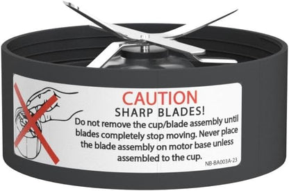 Replacement Extractor Blade, Grey, Fit for NutriBullet 600w / 900w Pro Extctor Blade