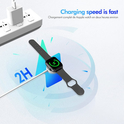 ACDMQ Watch Charger [apple MFi Certified] Fast Wireless Magnetic Cable Portable Cord Compatible