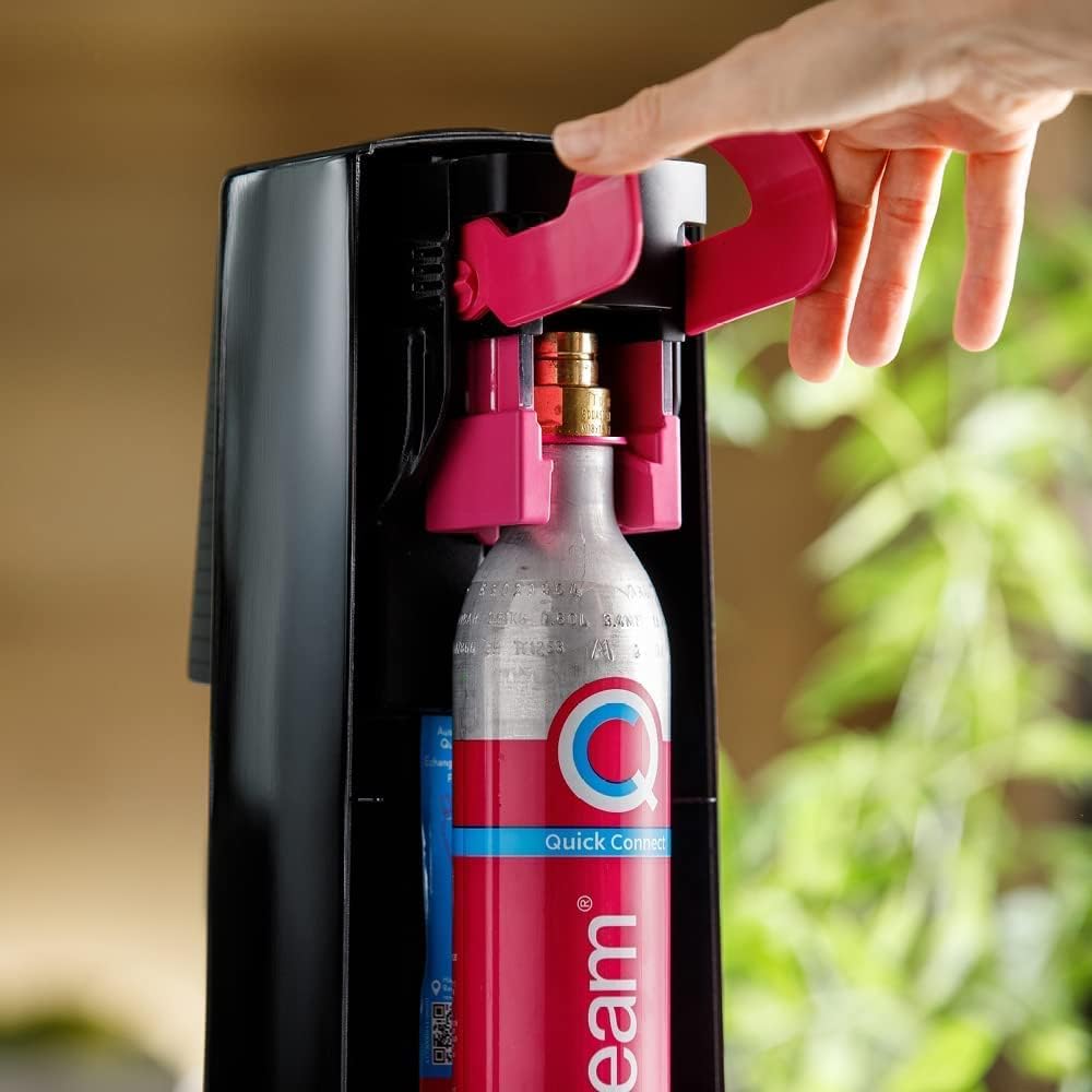 SodaStream - CO2 Cylinder for Sparkling Water Maker, Quick Connect Gas system, Makes 60 Litres Fizzy Drinks