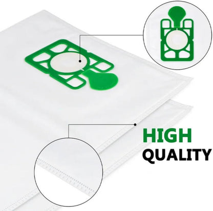 Compatible Vacuum Bags for Henry & Hetty – Replacement for NVM-1CH / 907075 | 10x HEPA-Flo Dust Bags for Numatic Hoover Models