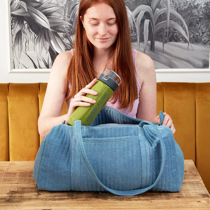 Breville Blend Active Bottle (600ml) | Clear Smoothie Bottle | Leak Proof | Grey Lid [VBL247]