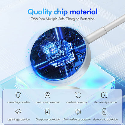 ACDMQ Watch Charger [apple MFi Certified] Fast Wireless Magnetic Cable Portable Cord Compatible