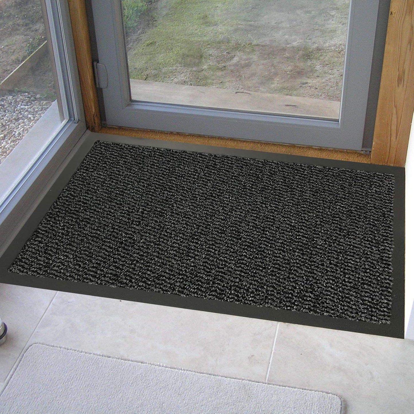 GULLAMBO Door Mats Indoor – Absorbent, Non-Slip Indoor Door Mat for Back & Front Door