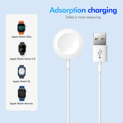 ACDMQ Watch Charger [apple MFi Certified] Fast Wireless Magnetic Cable Portable Cord Compatible
