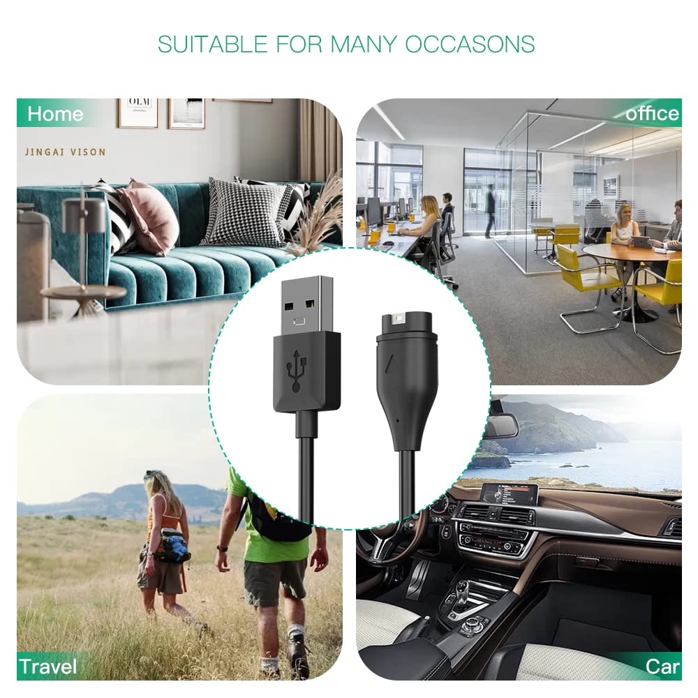 AWINNER Compatible for Garmin Watch Charger Cable