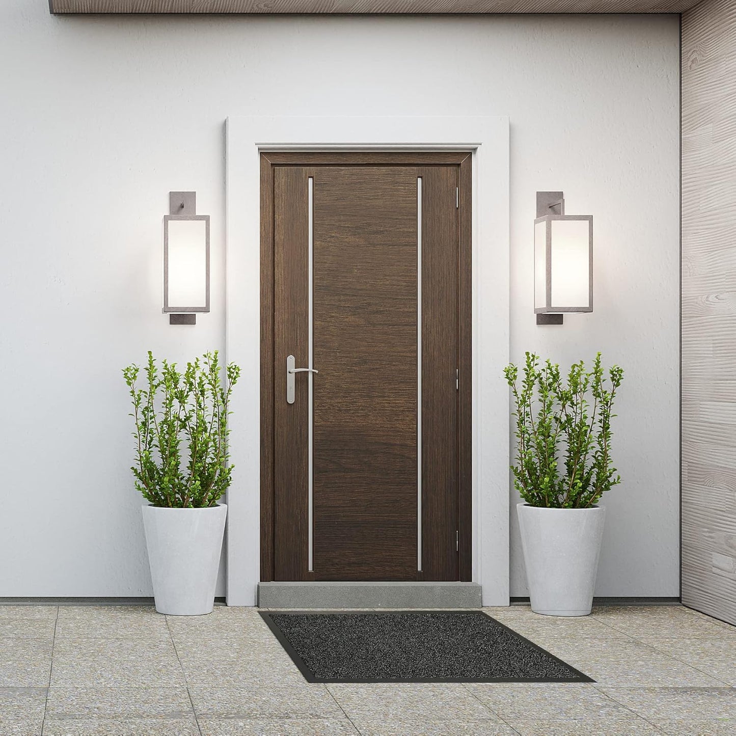 GULLAMBO Door Mats Indoor – Absorbent, Non-Slip Indoor Door Mat for Back & Front Door