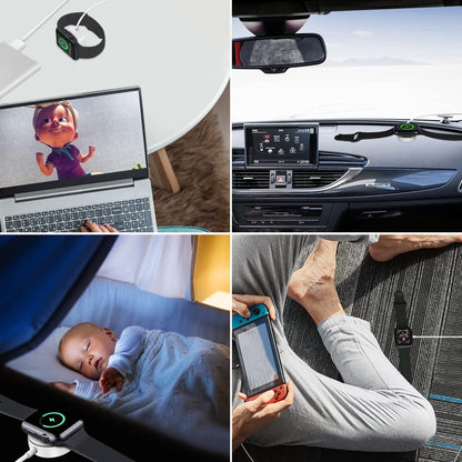 ACDMQ Watch Charger [apple MFi Certified] Fast Wireless Magnetic Cable Portable Cord Compatible