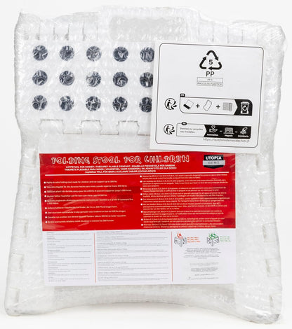 Utopia Home Folding Step Stool 9 Inch, Portable Anti Slip Surface for Kids and Adults