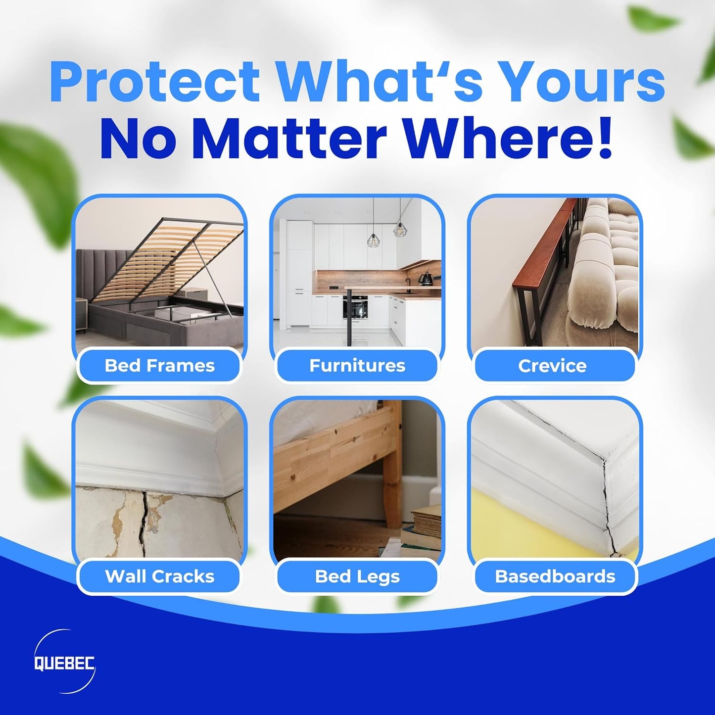 Quebec Household Flea Spray for the Home – Powerful Flea & Pest Control for Home